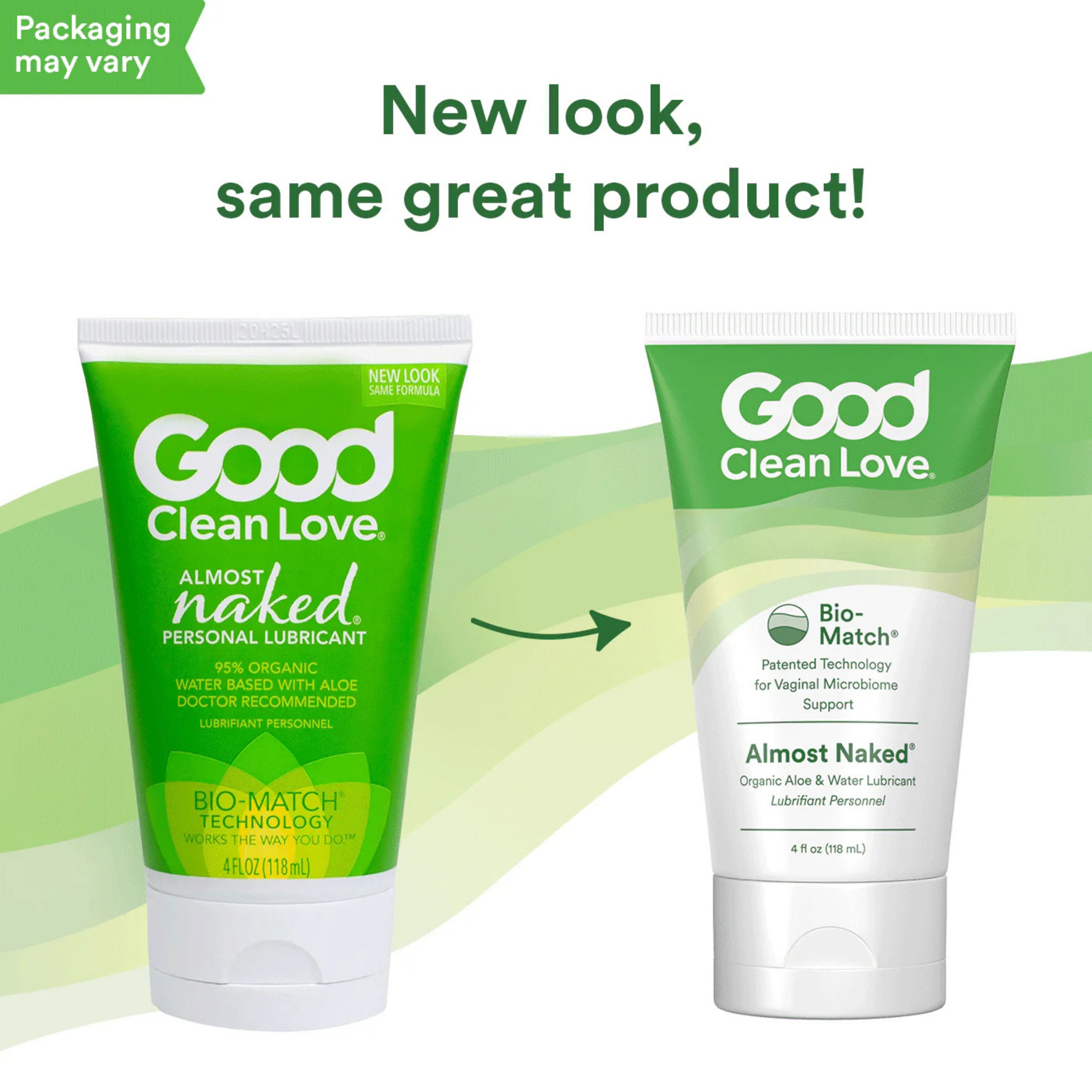 Good Clean Love, Almost Naked, Personal Lubricant, 4 fl oz, 118 ml
