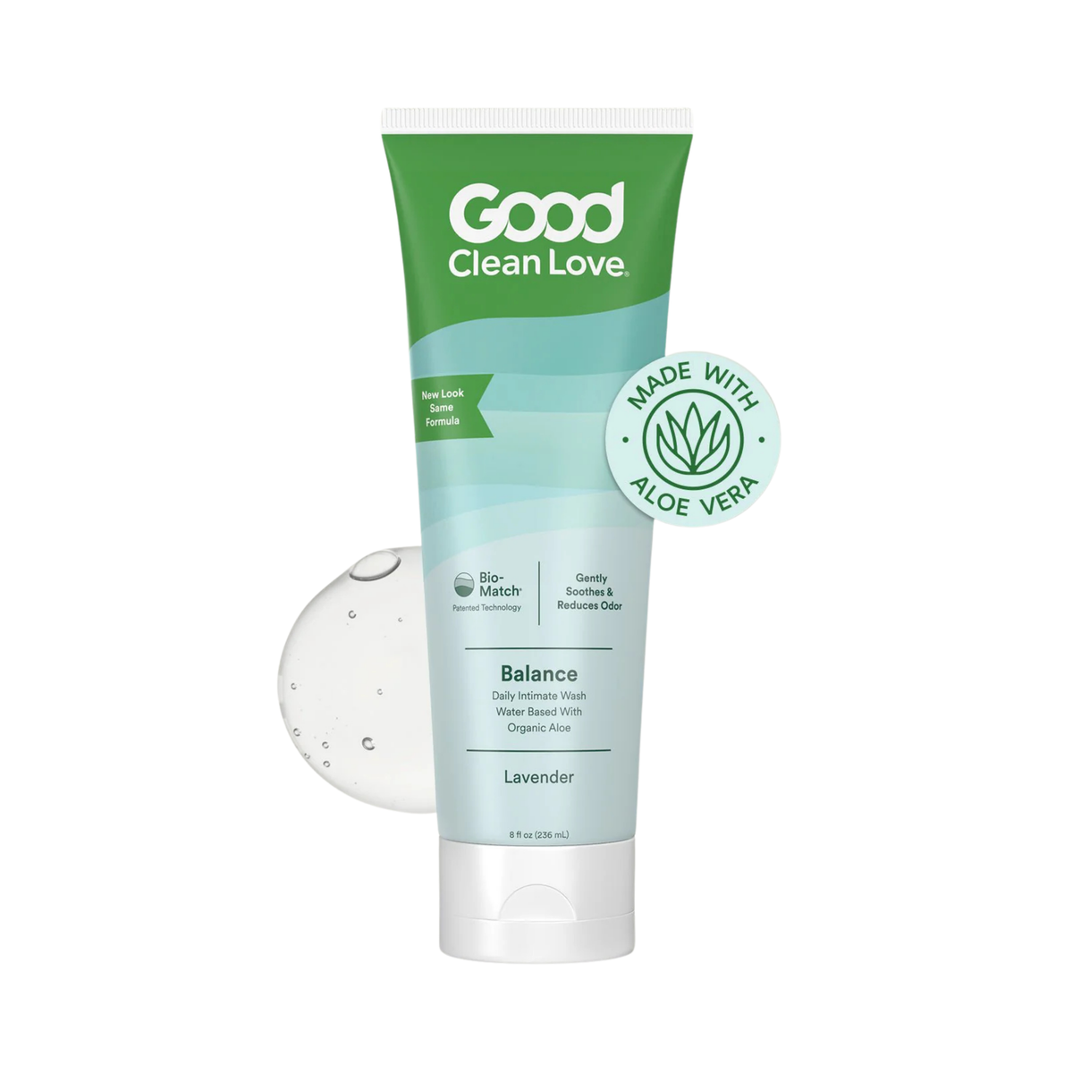 Good Clean Love, Balance, Daily Intimate Wash, Lavender, 8 fl oz, 236 ml