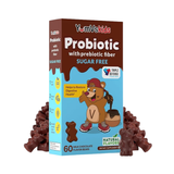 YumVs, Probiotic with Prebiotic Fiber, Milk Chocolate Flavor, Sugar Free, 60 Bears