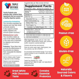 YumVs, Probiotic with Prebiotic Fiber, White Chocolate Flavor, 40  Bears