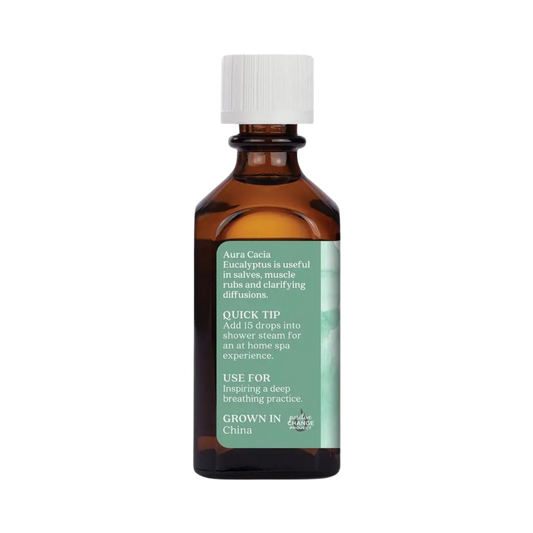 Aura Cacia, Eucalyptus Essential Oil, Globulus, 2 Oz