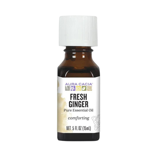 Aura Cacia, Essential Oil, Fresh Ginger, 0.5 Oz