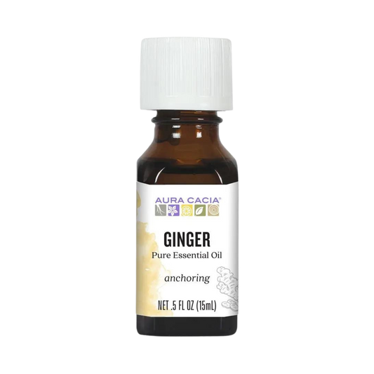 Aura Cacia, Ginger Essential Oil , 0.5 Oz
