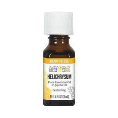 Aura Cacia, Essential Oil In Jojoba Oil, Helichrysum, 0.5 Oz