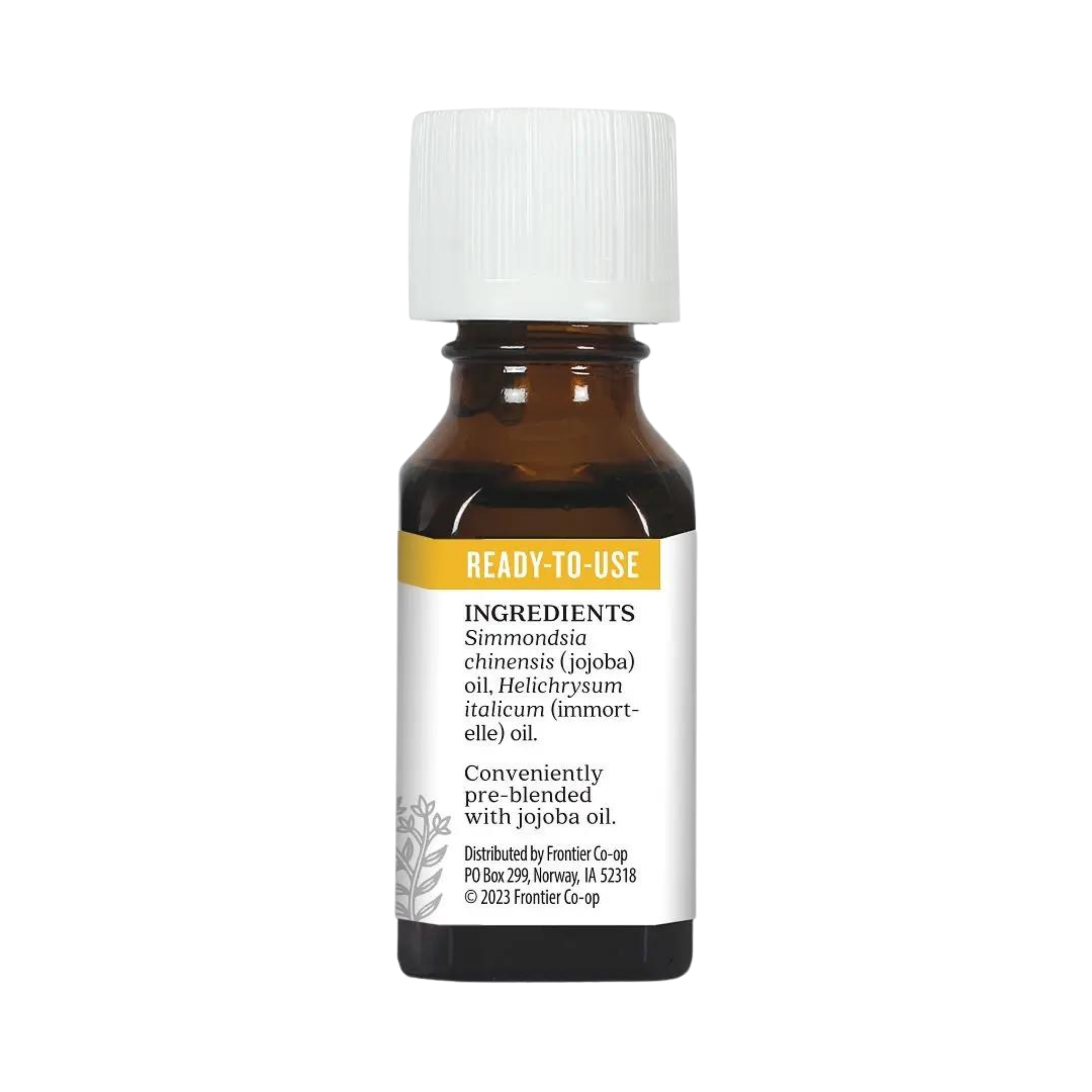 Aura Cacia, Essential Oil In Jojoba Oil, Helichrysum, 0.5 Oz