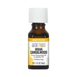 Aura Cacia, Essential Oil In Jojoba Oil, Indian Sandalwood, 0.5 Oz