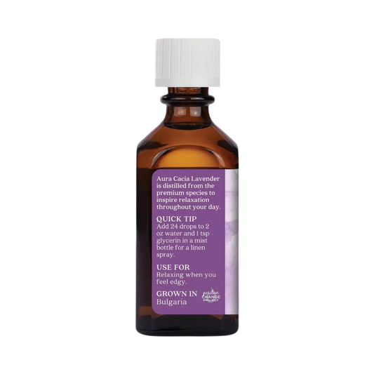 Aura Cacia, Lavender Essential Oil, 2 Oz