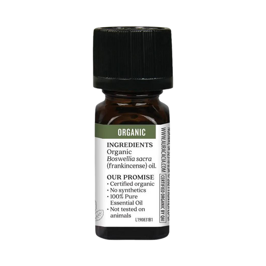 Aura Cacia, Essential Oil, Organic Frankincense, 0.25 Fl Oz