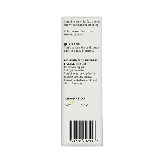 Aura Cacia, Organic, Rosehip Skin Care Oil In Box, 1 Fl Oz