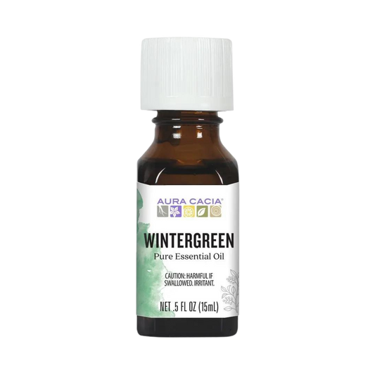 Aura Cacia, Wintergreen Essential Oil, 0.5 Oz