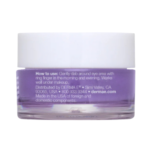 Derma E, Advanced Peptides & Flora-Collagen Eye Cream, 0.5 Oz