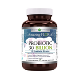 Amazing Flora, USDA Certified Organic Probiotic, 30 Billion 13 Strains, 60 Organic Tablets
