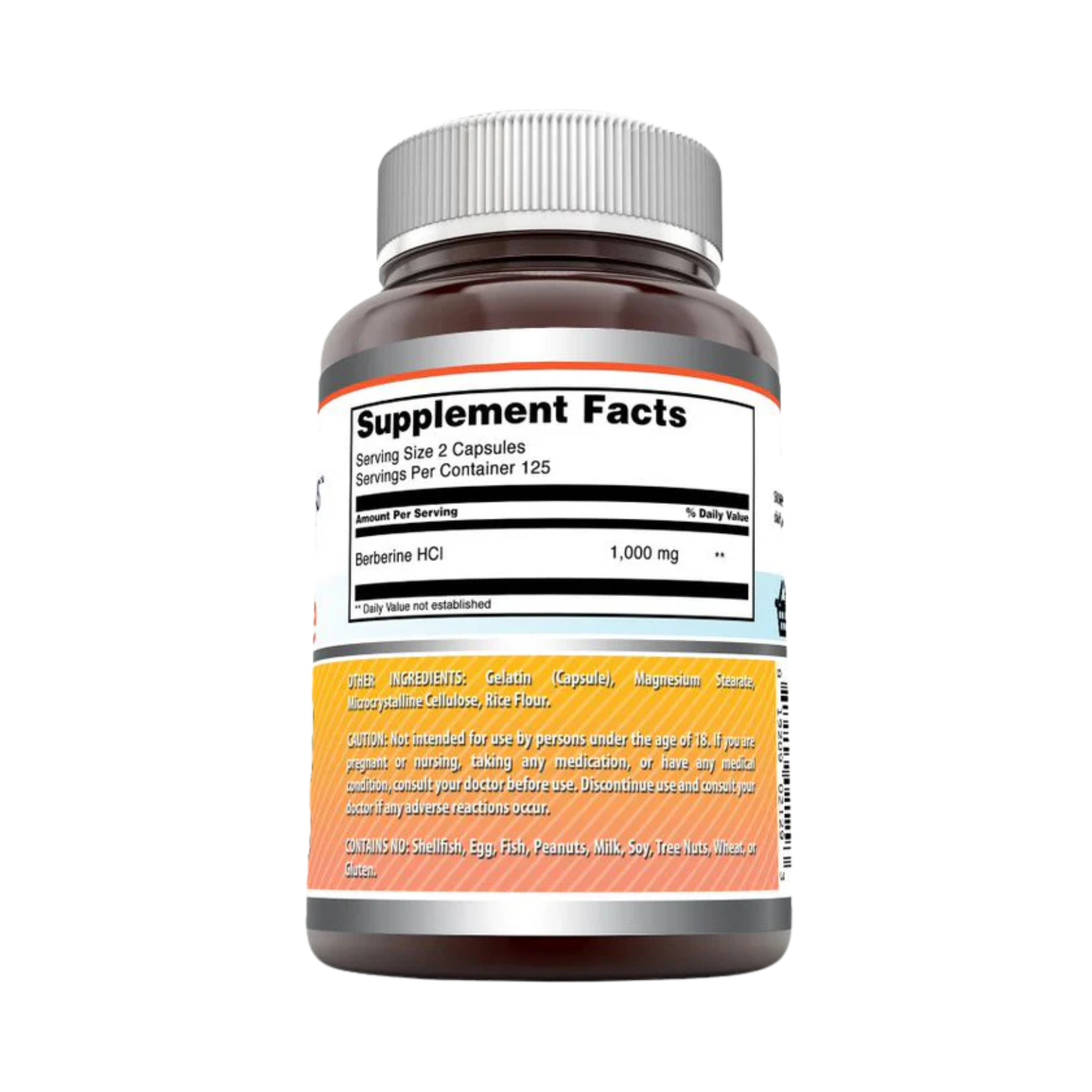 Amazing Formulas, Berberine, 1000 Mg, 250 Capsules