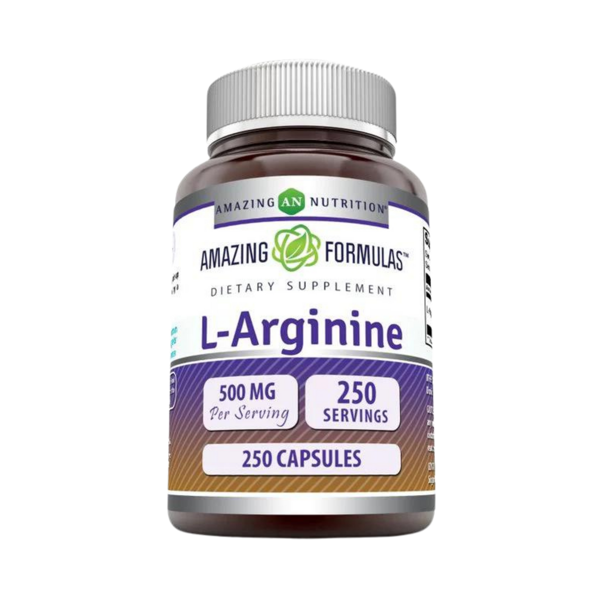 Amazing Formulas, L-Arginine, 500 Mg, 250 Capsules