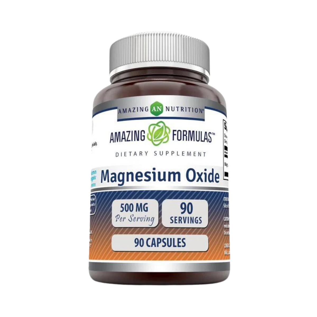 Amazing Formulas, Magnesium Oxide, 500 Mg, 90 Capsules