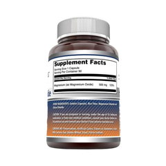 Amazing Formulas, Magnesium Oxide, 500 Mg, 90 Capsules