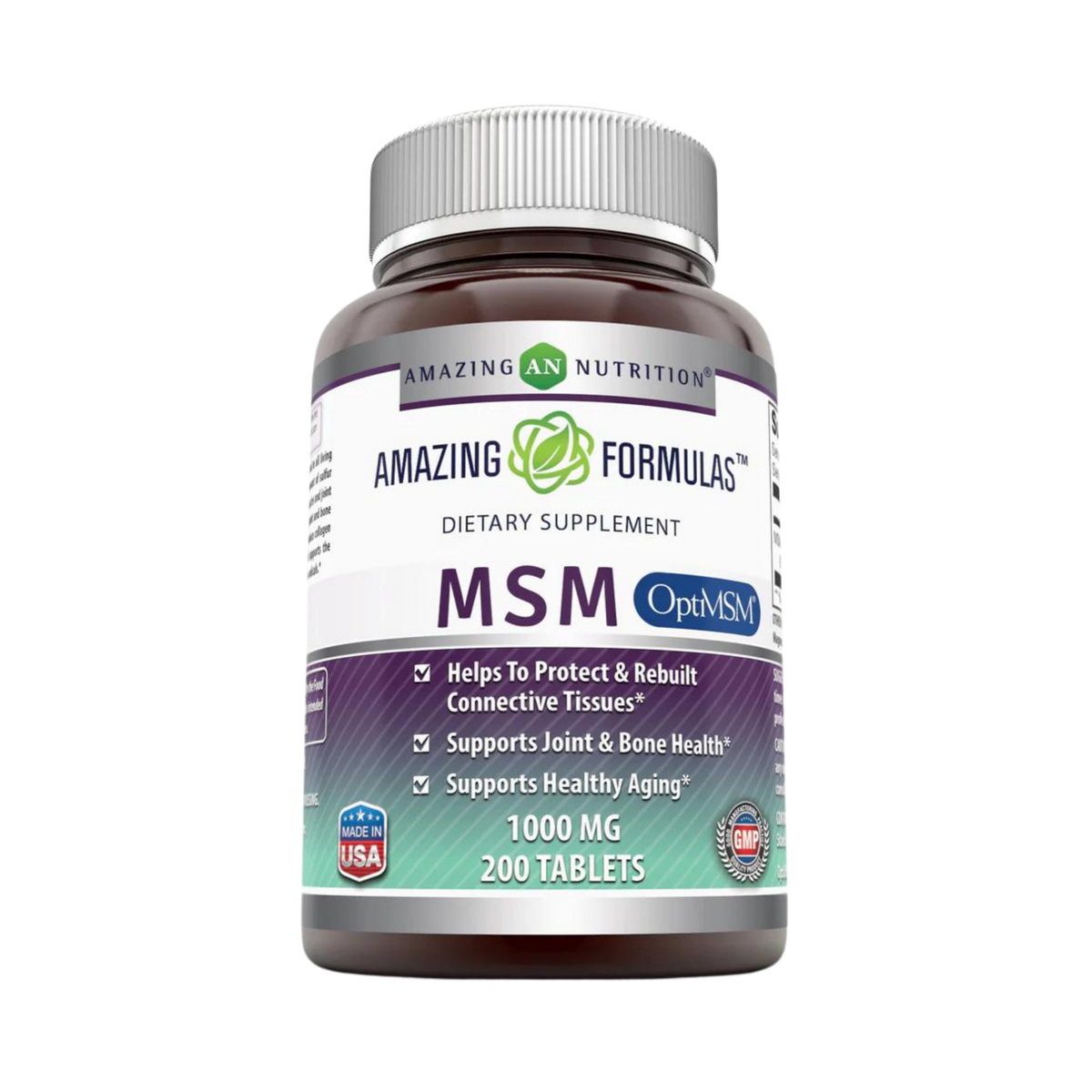 Amazing Formulas, Opti MSM, 1000 Mg, 200 Tablets