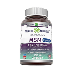 Amazing Formulas, Opti MSM, 1000 Mg, 200 Tablets