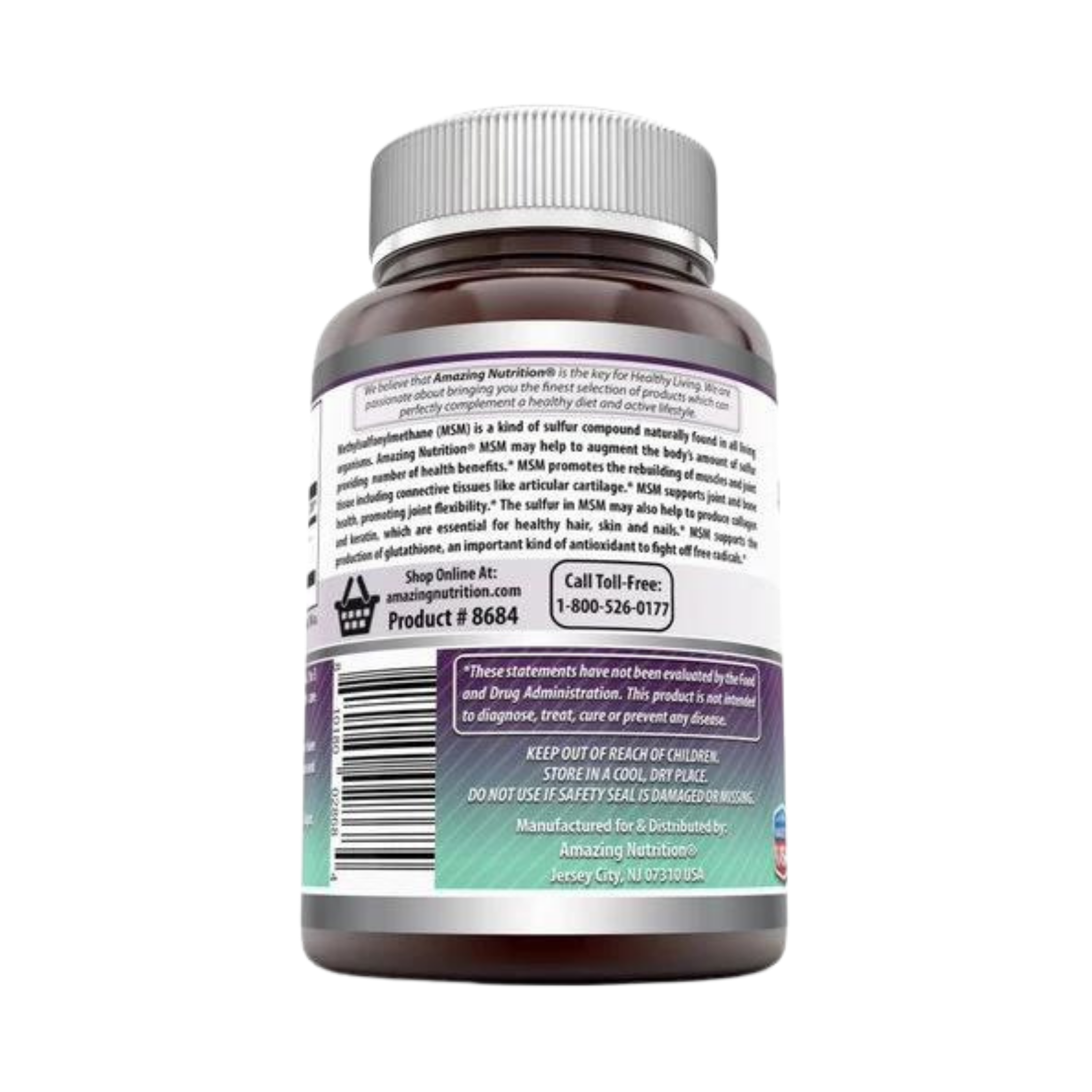 Amazing Formulas, Opti MSM, 1000 Mg, 200 Tablets