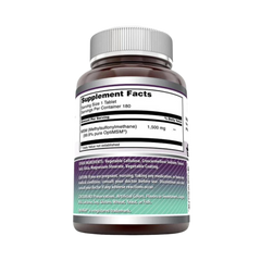 Amazing Formulas, Opti MSM, 1500 Mg, 180 Tablets