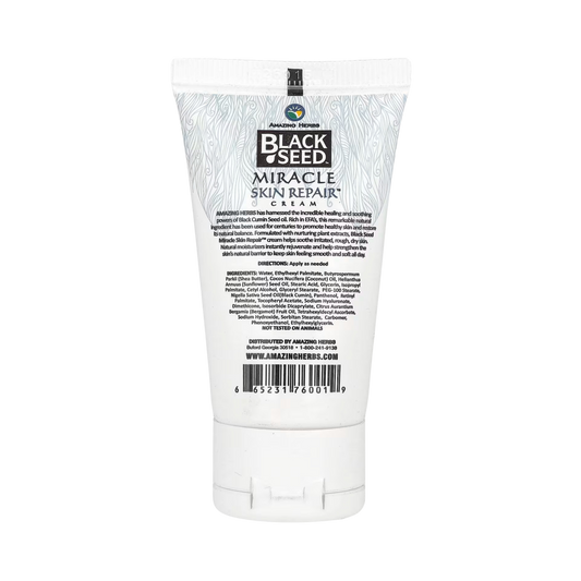 Amazing Herbs, Black Seed, Miracle Skin Repair Cream, 1 Fl Oz