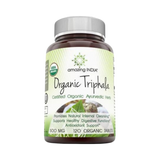 Amazing India, Organic Triphala, 500 Mg, 120 Organic Tablets
