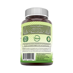 Amazing India, Organic Tribulus, 630 Mg, 120 Veggie Capsules