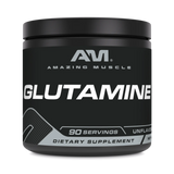 Amazing Muscle, L-Glutamine Powder Supplement, Unflavored, 1 Lb