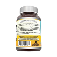 Amazing Omega, Norwegian Cod Liver Oil, Fresh lemon, 1250 Mg, 120 Softgels