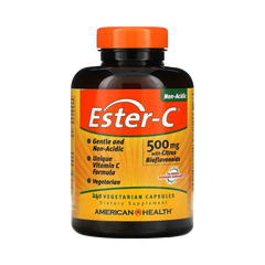 American Health, Ester-C 500 Mg with Citrus Bioflavonoids, 240 Vegetarian Capsules
