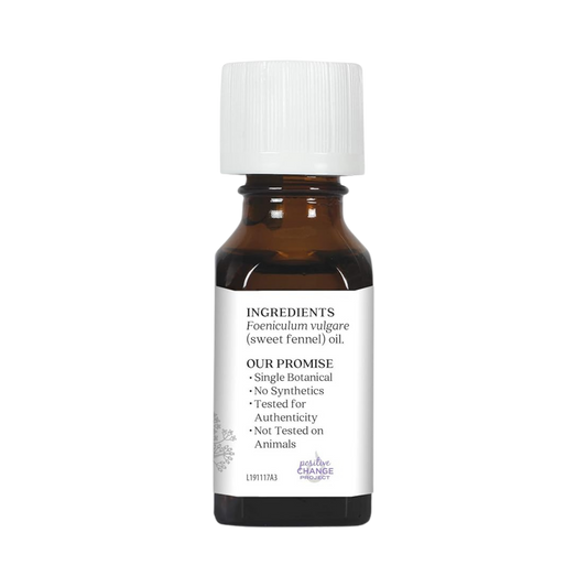 Aura Cacia, Fennel Seed Essential Oil, 0.5 Oz
