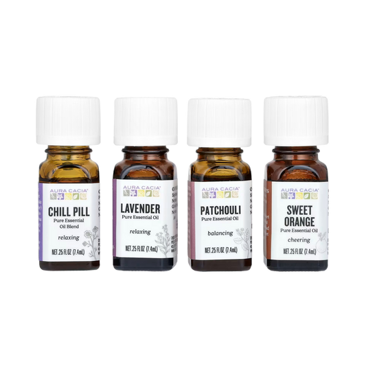 Aura Cacia, Discover Relaxation Kit, Essential Oils