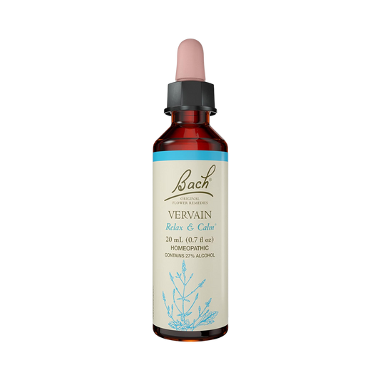 Bach, Original Flower Remedies, Vervain, 20 Ml