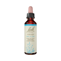 Bach, Original Flower Remedies, Vervain, 20 Ml