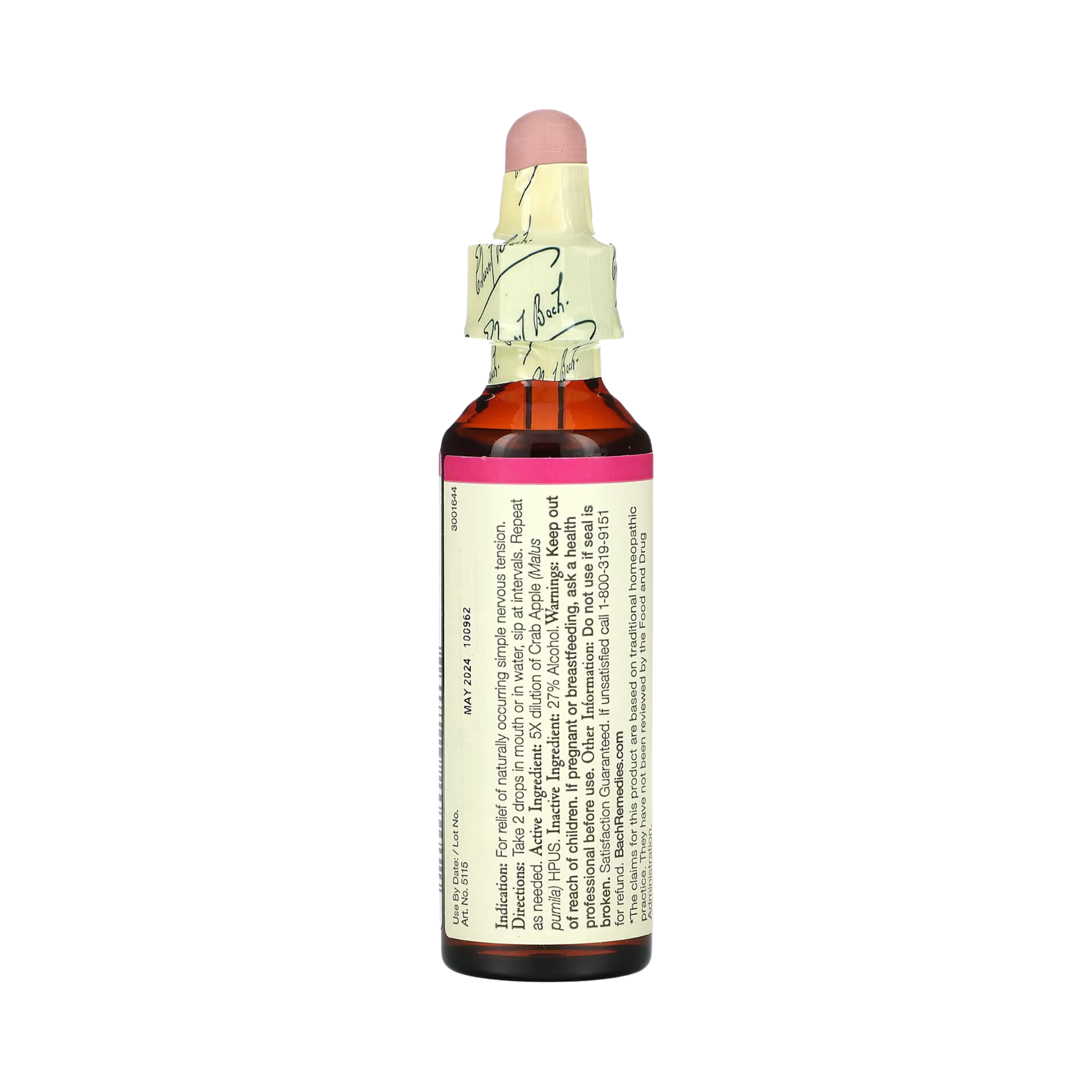 Bach, Original Flower Remedies, Crab Apple, 20 Ml