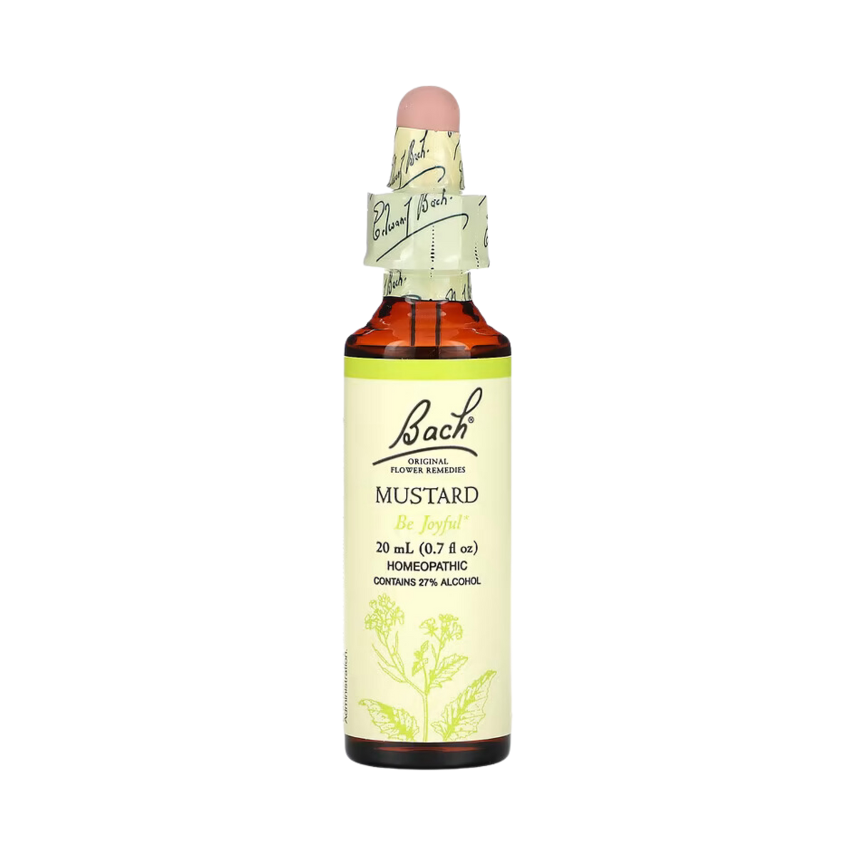 Bach, Original Flower Remedies, Mustard, 20 Ml