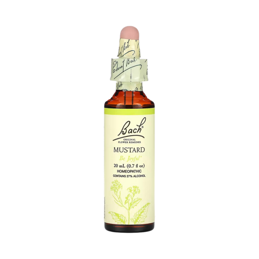 Bach, Original Flower Remedies, Mustard, 20 Ml