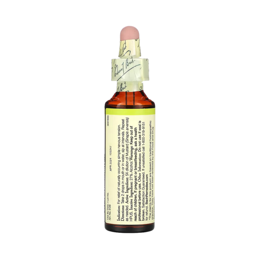 Bach, Original Flower Remedies, Mustard, 20 Ml
