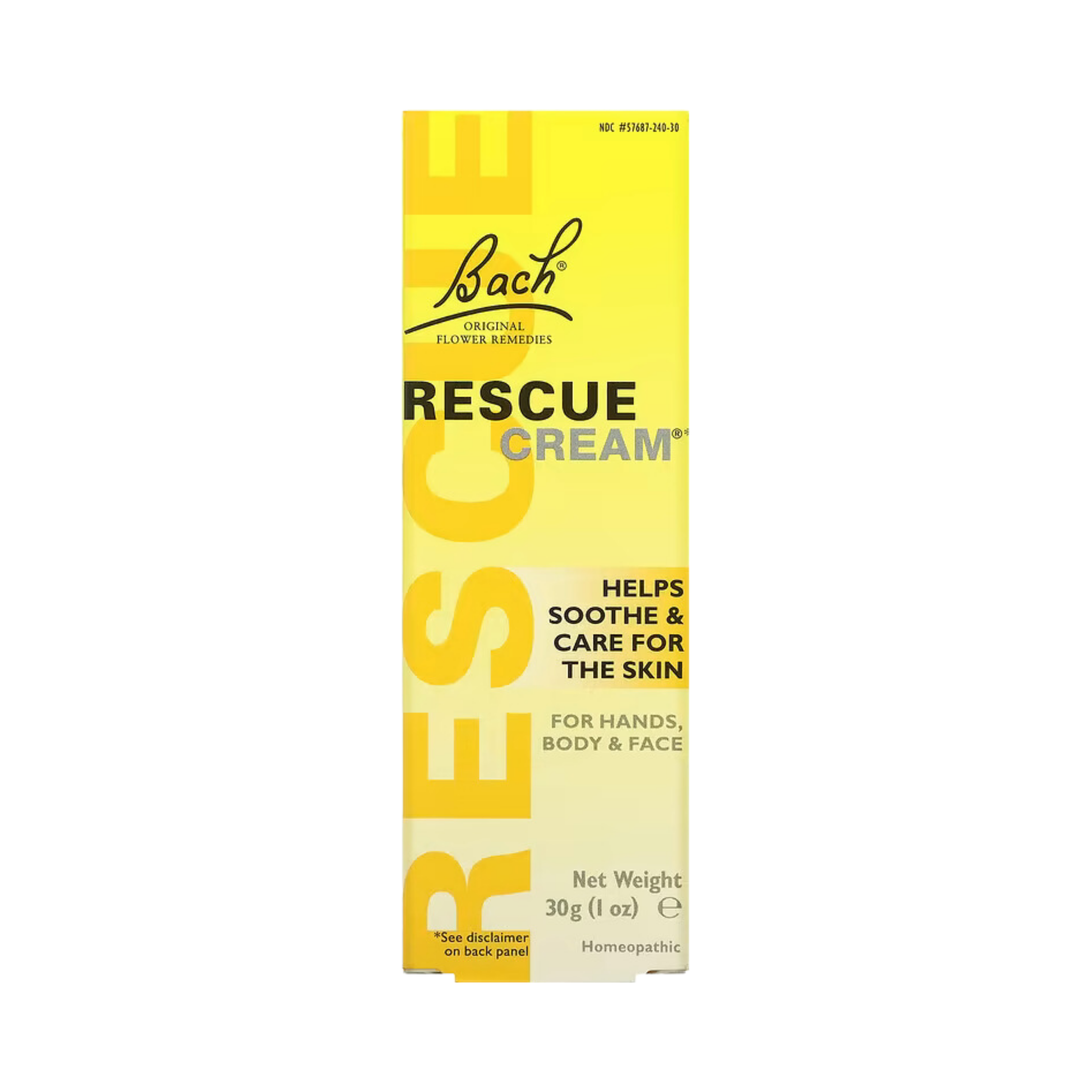Bach, Original Flower Remedies, Rescue Cream, 30g