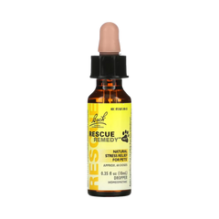 Bach, Original Flower Remedies, Rescue Remedy Pet, Natural Stress Relief, Dropper, 10 Ml