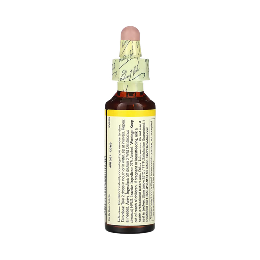 Bach, Original Flower Remedies, Wild Oat, 20 Ml
