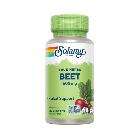 Solaray, Beet Root, 605 Mg, 100 Capsules