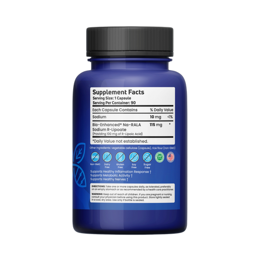 GeroNova Research, R-Lipoic Acid, 115 Mg, 90 Capsules