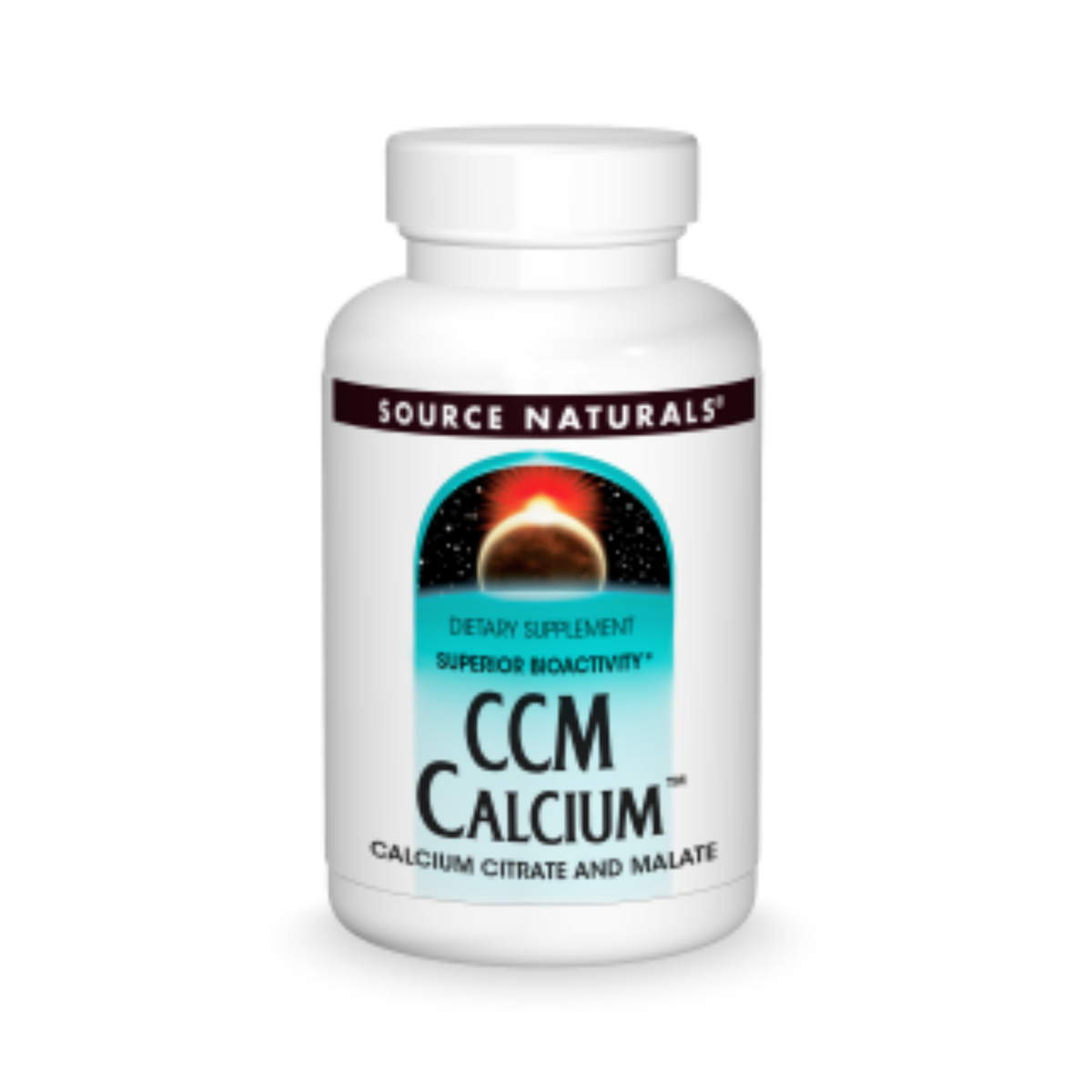Source Naturals, CCM Calcium 300 Mg, 60 Tablets