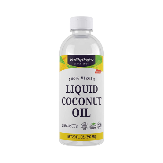 Healthy Origins, Coconut Oil Liquid, 100% Virgin, 20 Fl Oz
