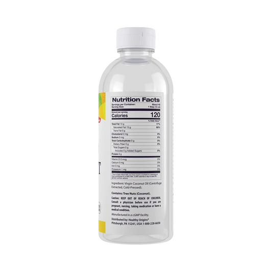 Healthy Origins, Coconut Oil Liquid, 100% Virgin, 20 Fl Oz