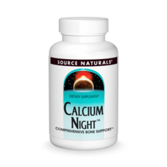 Source Naturals, Calcium Night, 60 Tablets