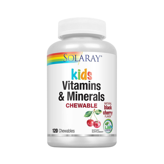 Solaray, Kids Vitamins & Minerals, 120 Chewables