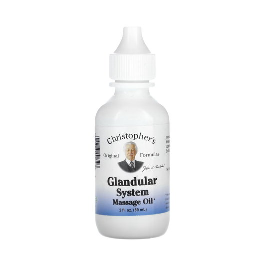 Christopher's Original Formulas, Glandular System Massage Oil, 2 Oz