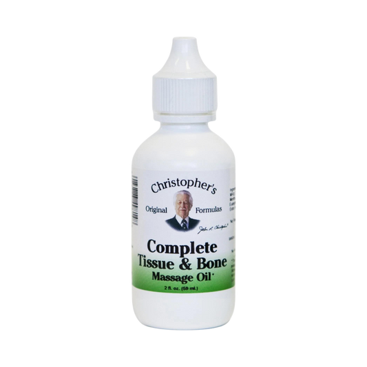 Christopher's Original Formulas, Complete Tissue & Bone Massage Oil, 2 Oz